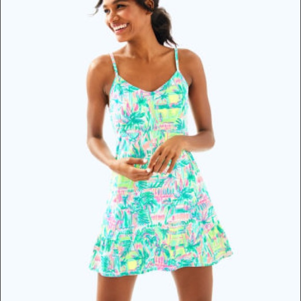 NWT Lilly Pulitzer Luxletic Adelia Tennis dress S